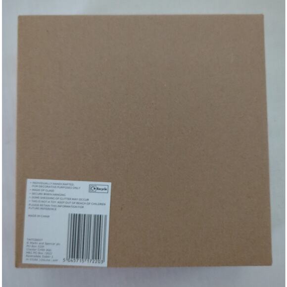 Marks and Spencer M&S Set 3 London Glass Ornaments Shard, Gherkin & London Eye - Picture 3 of 4